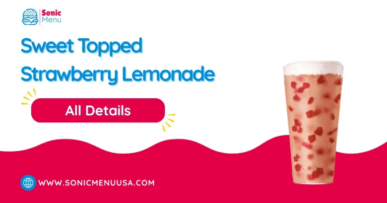 Sweet Topped Strawberry Lemonade